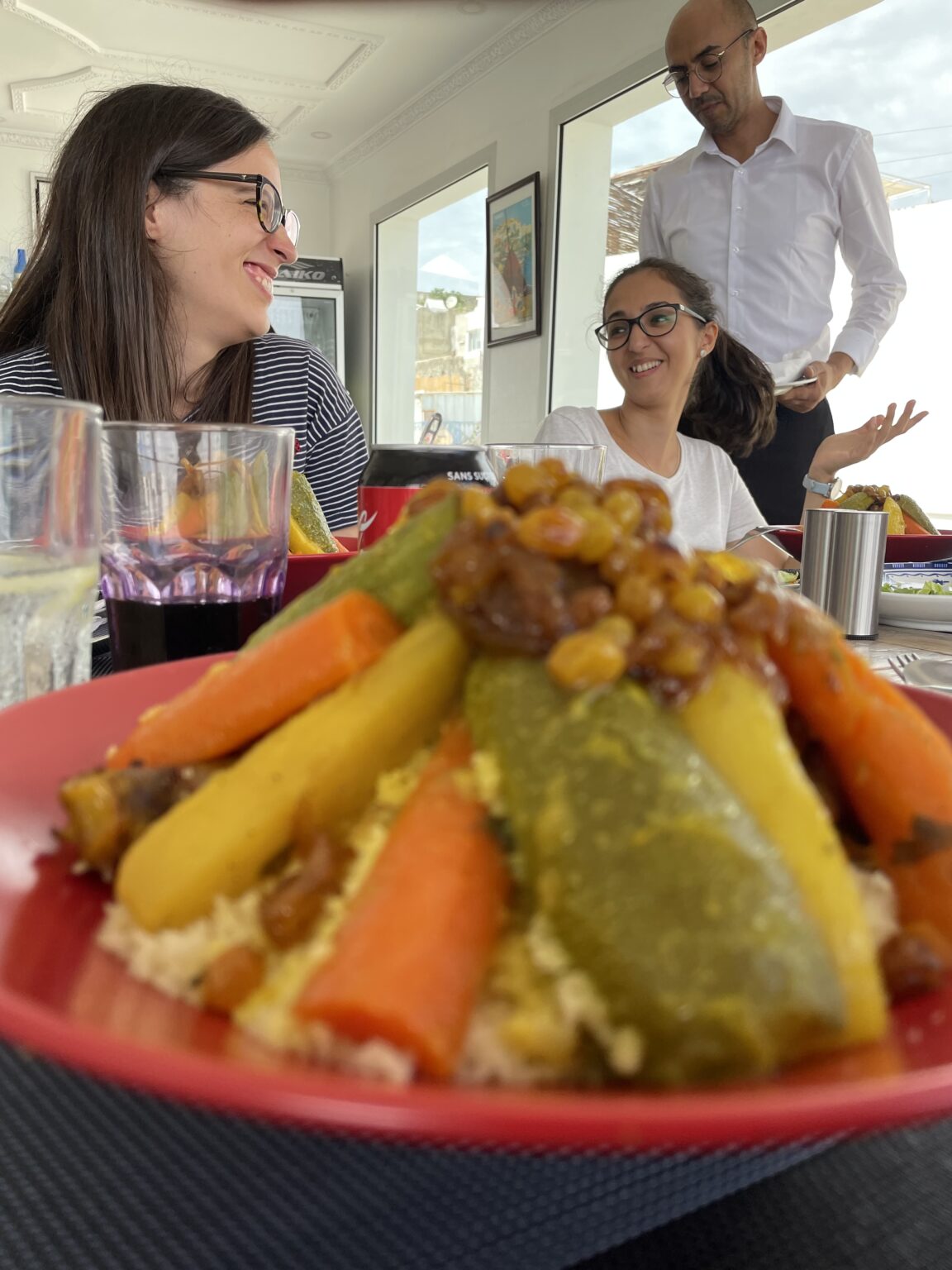 Traditional Moroccan lunch included in a Marbella to Tangier day trip